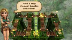 free iPhone app Temple Treasure: Adventure Puzzle