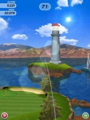 free iPhone app Flick Golf HD