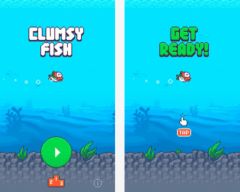 free iPhone app Clumsy Fish
