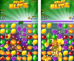 free iPhone app Fruit Blitz