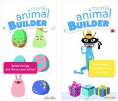 free iPhone app Monki Animal Builder