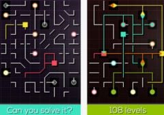 free iPhone app Puzzle Lines
