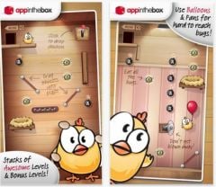 free iPhone app Drop The Chicken