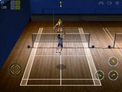 free iPhone app Super Badminton 2010 HD