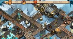 free iPhone app Iron Heart: Steam Tower TD