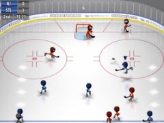 free iPhone app Stickman Ice Hockey