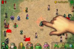 free iPhone app Angry Zombies 2 HD
