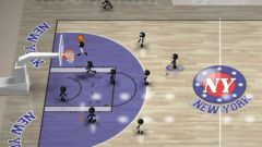 free iPhone app Stickman Basketball