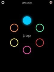 free iPhone app Circles Memory Game