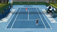 free iPhone app Flick Tennis