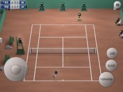 free iPhone app Stickman Tennis 2015