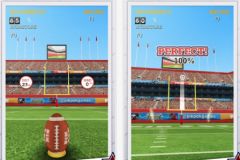 free iPhone app Flick Kick Field Goal