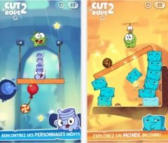 free iPhone app Cut the Rope 2