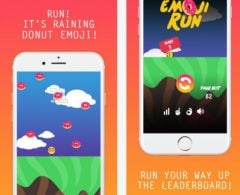 free iPhone app Emoji Run