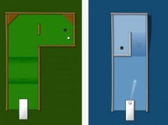 free iPhone app Golfstacle! Minigolf