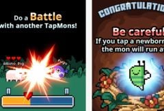 free iPhone app TapMon Battle