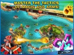 free iPhone app Fort Defenders 7 seas HD