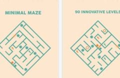 free iPhone app Minimal Maze