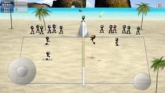 free iPhone app Stickman Volleyball