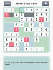 free iPhone app Sudoku Institute