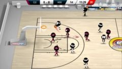 free iPhone app Stickman Basketball 2017