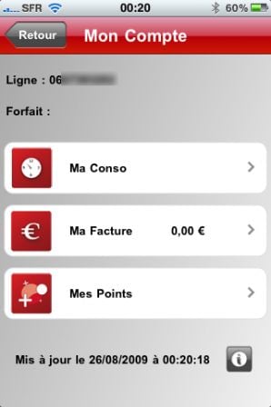 SFR Mon Compte 04, août 2009 SFR Mon Compte 04