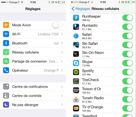 comment nettoyer ios 7