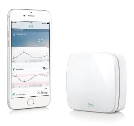 Eve Degree - Station météo intelligente - Fonctionne avec Apple Homekit