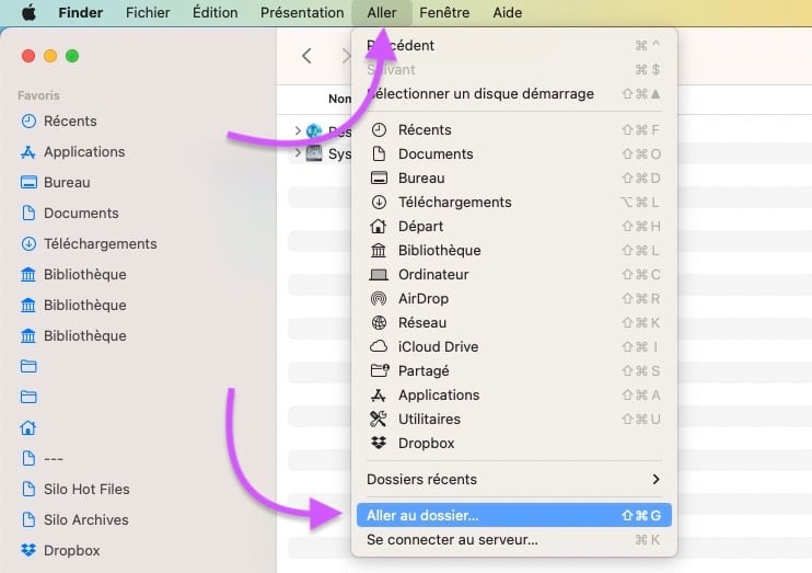 Finder Aller à