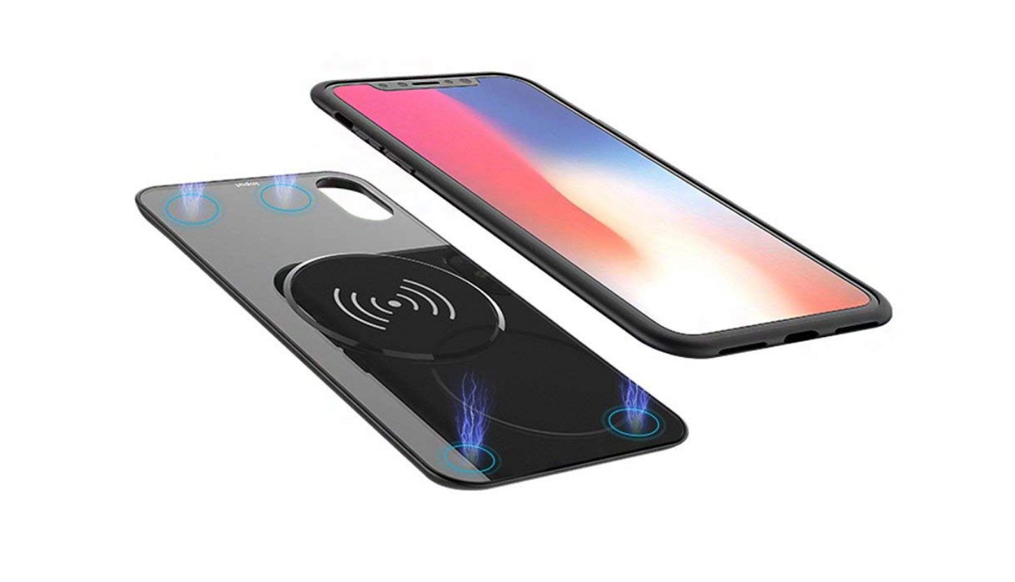 iphone xs coque recharge