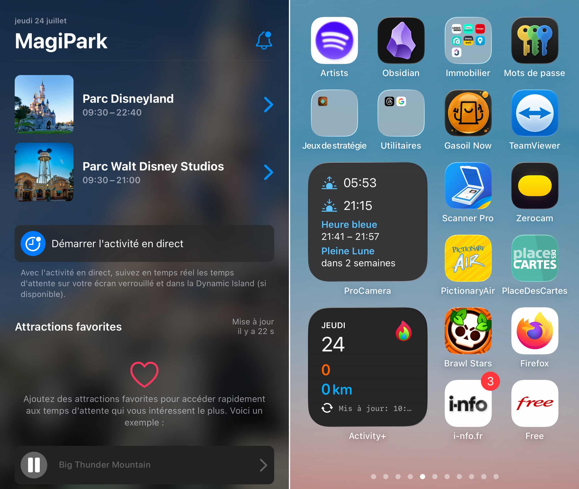 MagiPark iPhone Disneyland Paris
