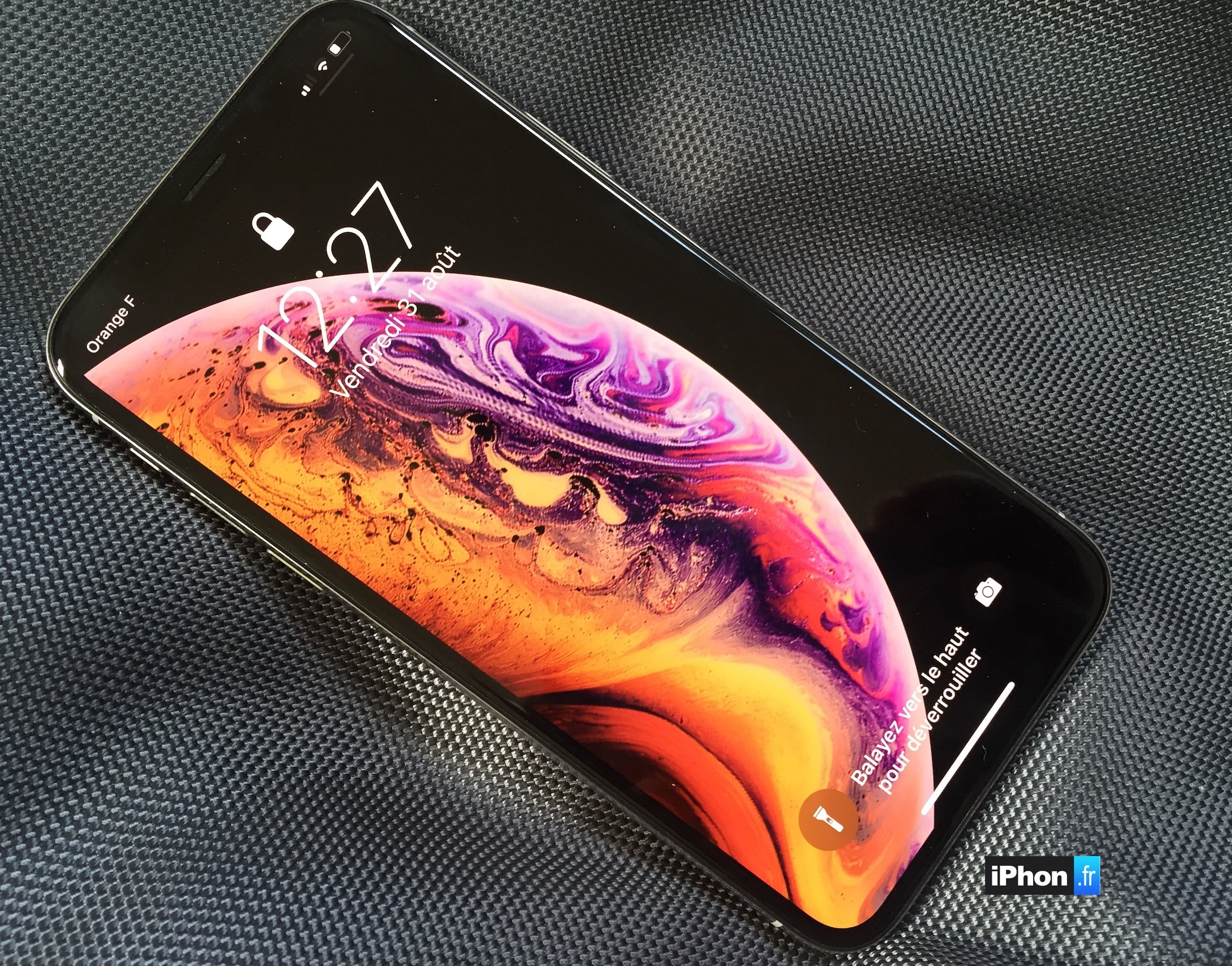 Liphone X à écran 65 Pouces Nommé Iphone Xs Max