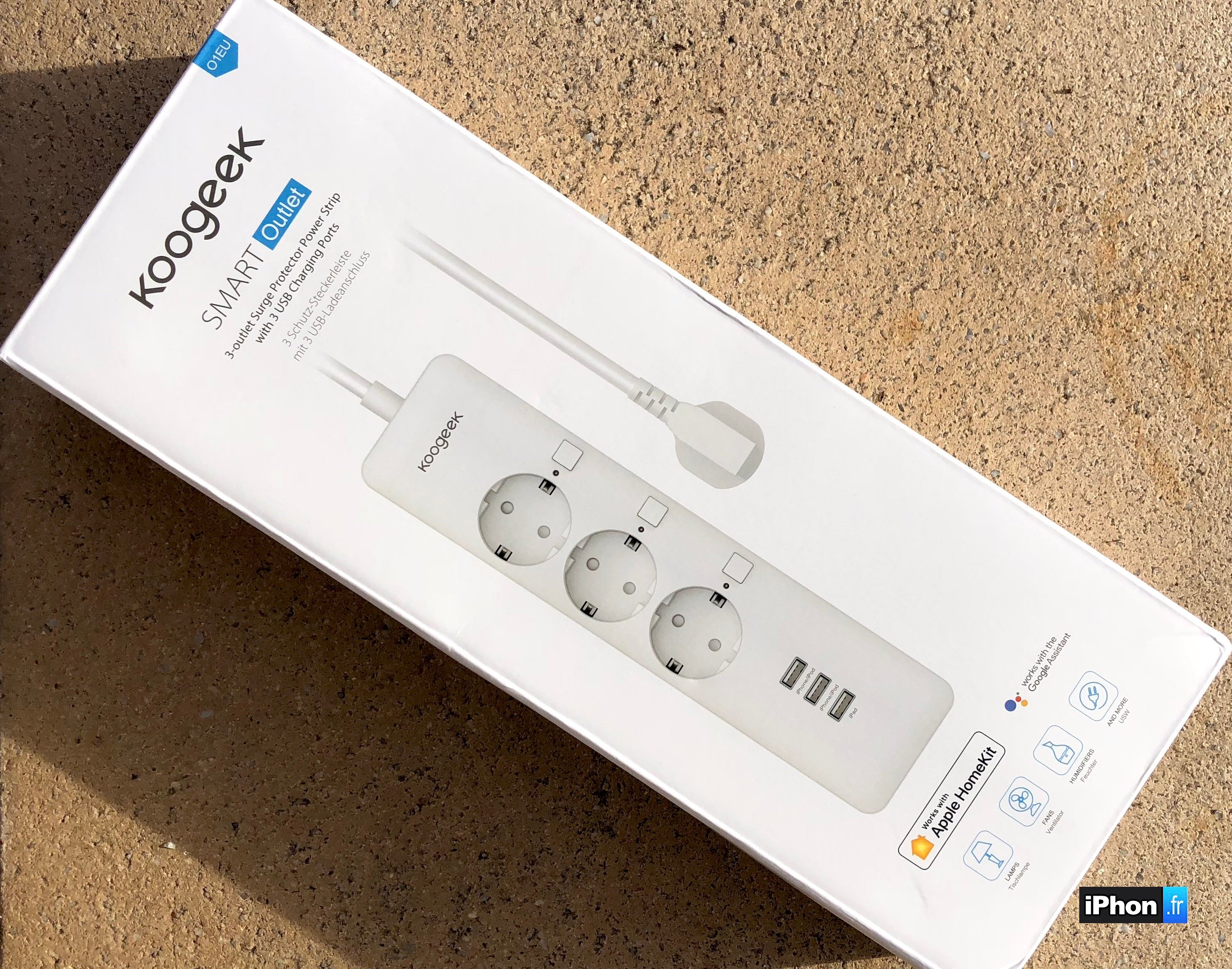 Promos : prise connectée HomeKit dès 14€, multiprise HomeKit à 38€, Active  65t à 89