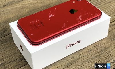 iPhone XR rouge arrière