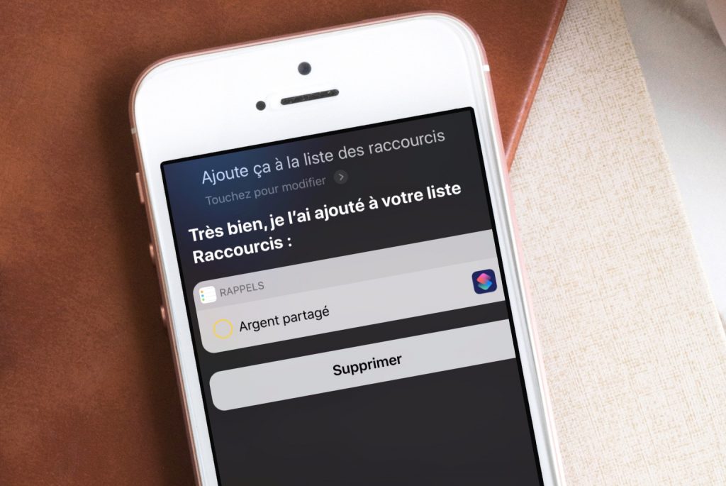 Comment ajouter un Raccourci à un Rappel iOS, sur iPhone et iPad – iPhon.fr