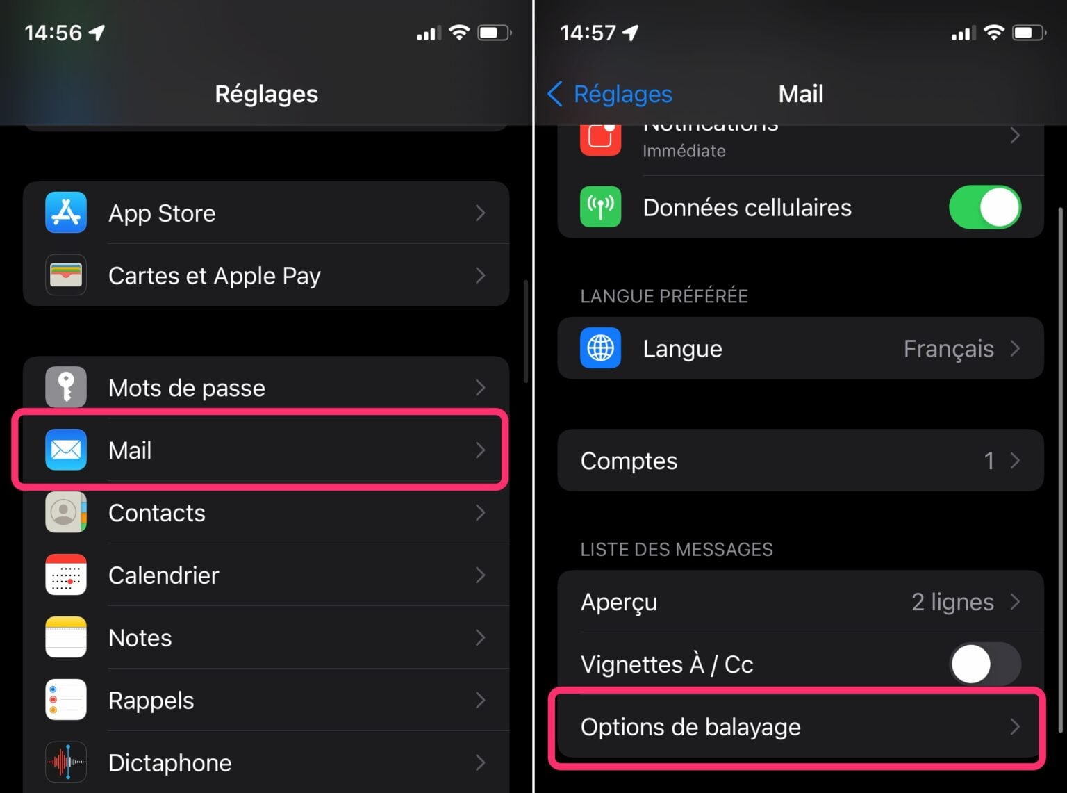 5 astuces pour l'app Apple Mail sur iPhone