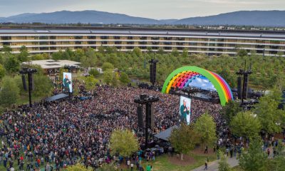 Tim Cook concert Apple Park