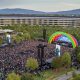 Tim Cook concert Apple Park