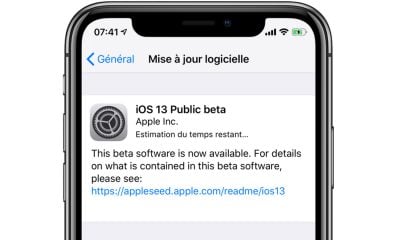 iOS 13 beta publique