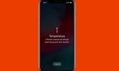 iPhone chaleur