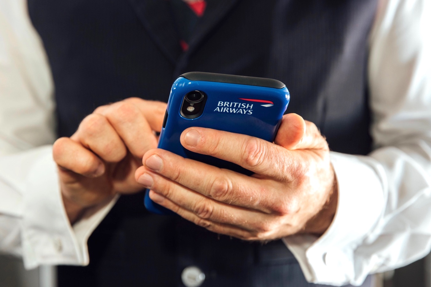 British Airways équipage employés iPhone XR