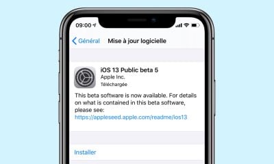 iOS 13 Beta 5 publique