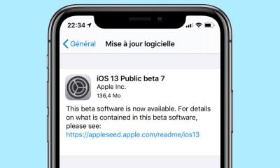 iOS 13 beta 7 publique