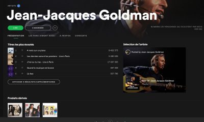 Jean-Jacques Goldman sur Spotify