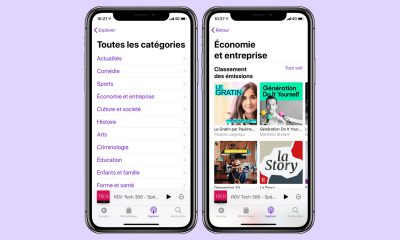 App Podcasts sur iPhone