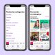 App Podcasts sur iPhone