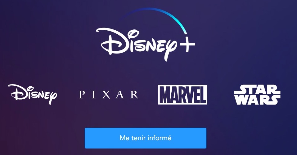 Annonce service streaming Disney+