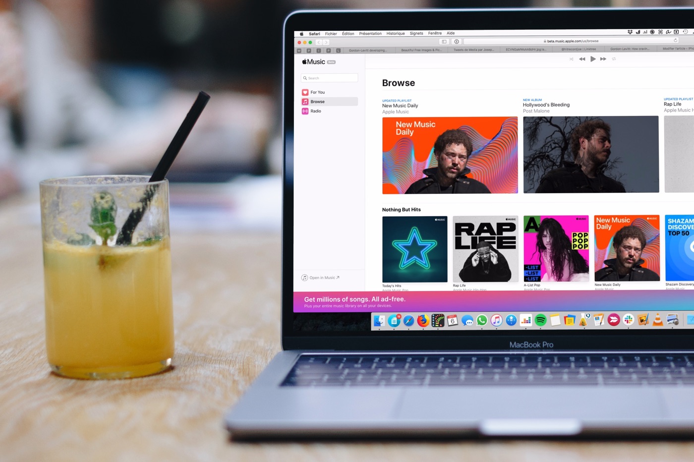 Apple Music lecteur web