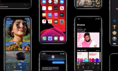 Nouveautés iOS 13, site Apple
