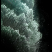 iPhone 11 Pro fond d'écran - Midnight Green2